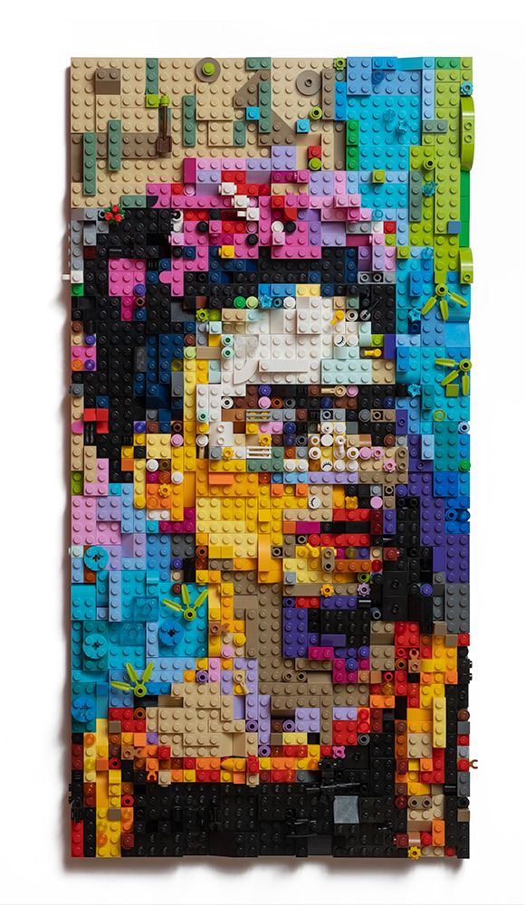 Frida Kahlo in Lego