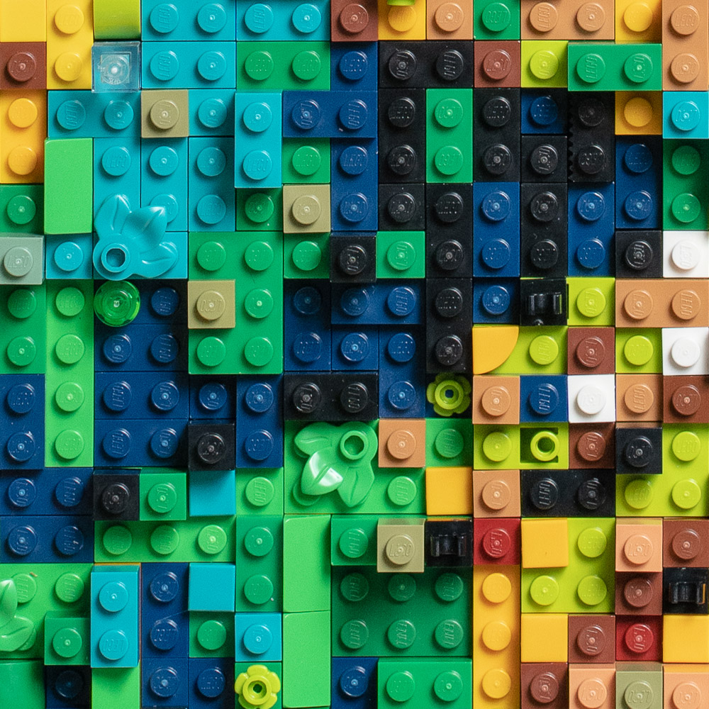 LEGO LADY FROM THE ORIENT - Michelle Krüger Art